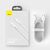 USB KABELIS BASEUS SUPERIOR Iš TYPE-C į LIGHTNING PD 20W 1.0M BALTAS CATLYS-A02, 6953156205314