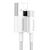 USB KABELIS BASEUS SUPERIOR Iš USB į MICROUSB 2A 1.0M BALTAS CAMYS-02, 6953156208490