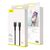 USB KABELIS BASEUS CAFULE PD20W TYPE-C TO LIGHTNING 1.0M PILKAS-JUODAS CATLKLF-G1, 6953156297449
