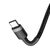 USB KABELIS BASEUS CAFULE PD60W TYPE-C 2.0M PILKAS-JUODAS CATKLF-HG1, 6953156285231