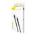 USB KABELIS BASEUS CAFULE PD60W TYPE-C 2.0M PILKAS-JUODAS CATKLF-HG1, 6953156285231