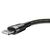 USB KABELIS BASEUS CAFULE USB-A TO LIGHTNING 1.5A 2.0M PILKAS-JUODAS CALKLF-CG1, 6953156275010