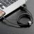 USB KABELIS BASEUS CAFULE USB-A TO LIGHTNING 1.5A 2.0M PILKAS-JUODAS CALKLF-CG1, 6953156275010