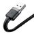 USB KABELIS BASEUS CAFULE USB-A TO LIGHTNING 2.4A 1.0M PILKAS-JUODAS CALKLF-BG1, 6953156274976