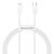 USB KABELIS BASEUS SUPERIOR Iš TYPE-C į LIGHTNING PD 20W 1.0M BALTAS CATLYS-A02, 6953156205314
