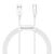 USB KABELIS BASEUS SUPERIOR Iš USB į TYPE-C 66W 2.0M BALTAS CATYS-A02, 6953156205529