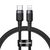 USB KABELIS BASEUS CAFULE PD20W TYPE-C TO LIGHTNING 1.0M PILKAS-JUODAS CATLKLF-G1, 6953156297449