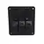 PANELĖ ALIUMINIO 12/24V SU JUNGIKLIAIS X3, USB 5V, 2,4AX2 IR 12/24V LIZDU-ROZETE, IP68, PME50803-3H1P1U