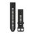 Garmin QuickFit 20mm juoda/pilko akmens silikoninė apyrankė