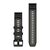 GARMIN QUICKFIT 22MM JUODA/PILKO AKMENS SILIKONINė APYRANKė, 010-13392-00