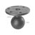 PROMARINE TVIRTINIMO PLOKšTė SU RUTULIU, D DYDIS, APVALI, DIAM 93MM, PM-D003