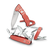VICTORINOX PIONEER X ALOX LIMITED EDITION 2025 STONE RED, 0.8231.L25