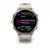GARMIN FORERUNNER 970 šVIESIOS AUKSO SPALVOS TITANAS SU žALSVAI PILKU KORPUSU, 010-02969-12