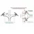 ISKRA P60 MIMO X 5G / 4G ANTENA SU 10M LAIDAIS, ISKRA-P60-10M