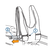 GARMIN FORCE KOTO STABILIZATORIUS, S00-01000-18