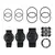 GARMIN QUICKFIT KETVIRčIO APSISUKIMO DVIRAčIO LAIKIKLIS (B TIPAS), 010-13013-20