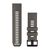 GARMIN QUICKFIT 26MM žVIRGžDO / SIDABRO PILKA SILIKONINė APYRANKė, 010-14510-00