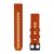 GARMIN QUICKFIT 22 TAMSIAI ORANžINė SILIKONINė APYRANKė, 010-14507-03