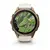 GARMIN FENIX 9 PRO 43MM – AUKSO SPALVOS KREMINIU / PILKU DIRžELIU, 010-04335-26
