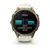 GARMIN FENIX 9 PRO 43MM – AUKSO SPALVOS KREMINIU / PILKU DIRžELIU, 010-04335-26