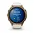GARMIN FENIX 9 PRO 43MM – AUKSO SPALVOS KREMINIU / PILKU DIRžELIU, 010-04335-26