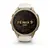 GARMIN FENIX 9 PRO 43MM – AUKSO SPALVOS KREMINIU / PILKU DIRžELIU, 010-04335-26