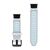 GARMIN QUICKFIT 20 MM BALTOJO AKMENS/MELSVA SILIKONINė APYRANKė, 010-14506-00