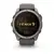 GARMIN FENIX 9 51MM – TITANO SPALVOS SU AKMENėLIų / PILKU DIRžELIU, 010-04763-01