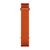GARMIN QUICKFIT 26 MM ILGA TAMSIAI ORANžINė COMFORTFIT APYRANKė, 010-14508-15