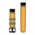 GARMIN QUICKFIT 22MM SIDABRO PILKA / GELTONA SILIKONINė APYRANKė, 010-14507-02