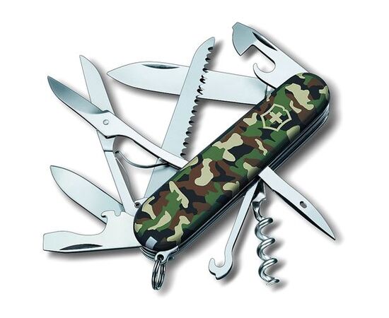 VICTORINOX HUNTSMAN CAMO 1.3713.94, KIšENINIS šVEICARIšKAS PEILIS, 1.3713.94