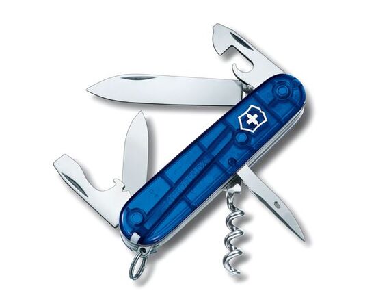 VICTORINOX SPARTAN TRANS BLUE 1.3603.T2, KIšENINIS šVEICARIšKAS PEILIS, 1.3603.T2