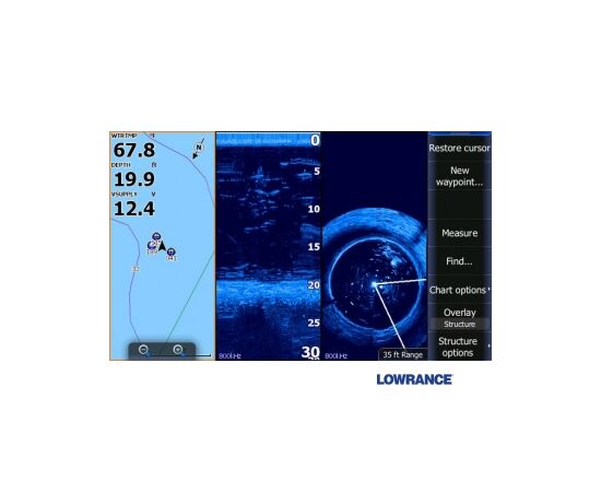 LOWRANCE SONARAS SPOTLIGHT SCAN TROLLING MOTOR XDCR, 000-11303-001