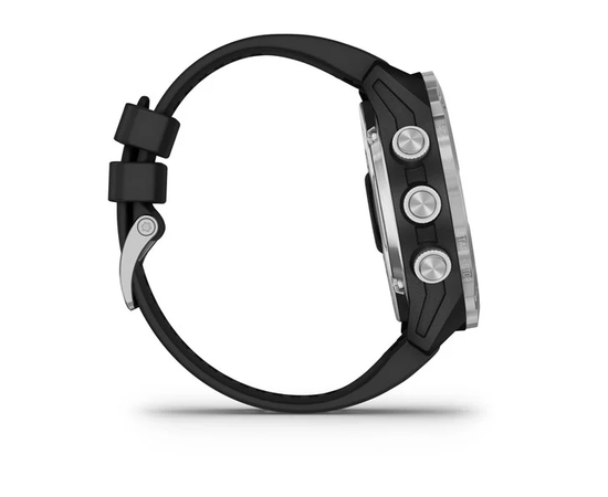 GARMIN DESCENT MK2 NERūDIJANčIOJO PLIENO SU JUODU DIRžELIU, 010-02132-10