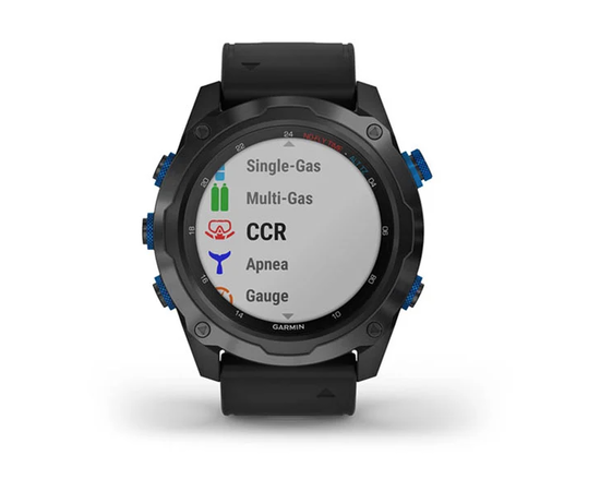 GARMIN DESCENT MK2I TITANO ANGLIES PILKUMO DLC SU JUODU DIRžELIU, 010-02132-11