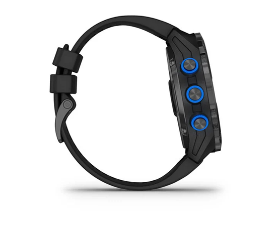 GARMIN DESCENT MK2I TITANO ANGLIES PILKUMO DLC SU JUODU DIRžELIU, 010-02132-11