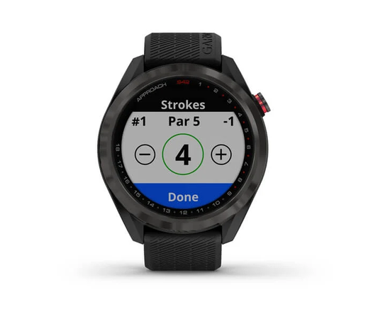 GARMIN APPROACH S42 PILKšVAS SU JUODU DIRžELIU, 010-02572-00