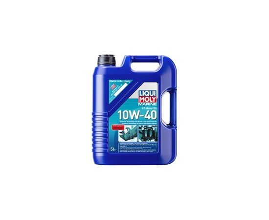 LIQUI MOLY ALYVA KETURTAKČIAMS VARIKLIAMS (VANDENS TRANSPORTUI) MARINE 4T 10W-40, 4100420250125