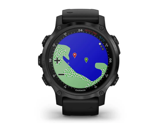 GARMIN DESCENT MK2S PILKOS ANGLIES SPALVOS, PADENGTAS DEIMANTO TIPO ANGLIES DANGA, SU JUODU SILIKONINIU DIRžELIU, 010-02403-04