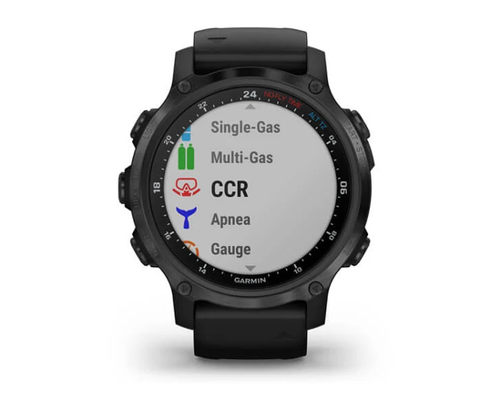 GARMIN DESCENT MK2S PILKOS ANGLIES SPALVOS, PADENGTAS DEIMANTO TIPO ANGLIES DANGA, SU JUODU SILIKONINIU DIRžELIU, 010-02403-04