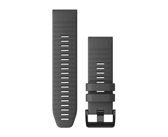 GARMIN QUICKFIT 26MM SKALūNO PILKA SILIKONINė APYRANKė, 010-12864-20