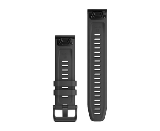 GARMIN QUICKFIT 22MM SKALūNO PILKA SILIKONINė APYRANKė, 010-12863-22