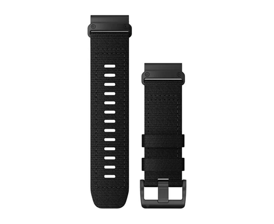 GARMIN QUICKFIT 26MM TAKTINė JUODA NAILONINė APYRANKė, 010-13010-00