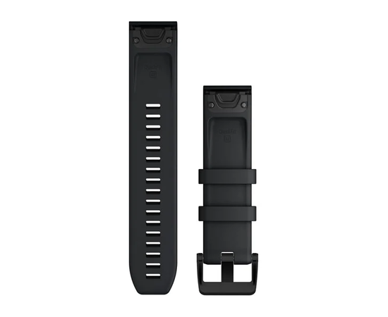 GARMIN QUICKFIT 22MM JUODA RAIžYTA SILIKONINė APYRANKė, 010-12901-00