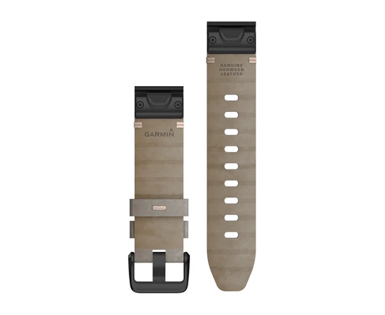 GARMIN QUICKFIT 20 MM SKALūNO PILKA ZOMšINė ODINė APYRANKė, 010-12876-00