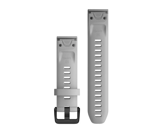 GARMIN QUICKFIT 20 MM PARAKO PILKA SILIKONINė APYRANKė, 010-12866-00