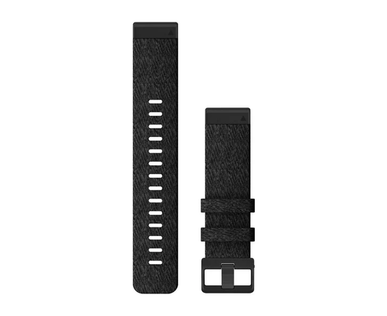 GARMIN QUICKFIT 22MM JUODA NAILONINė APYRANKė, 010-12863-07