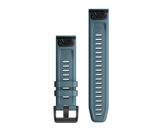 GARMIN QUICKFIT 22MM PAEžERėS MėLYNA SILIKONINė APYRANKė, 010-12863-03