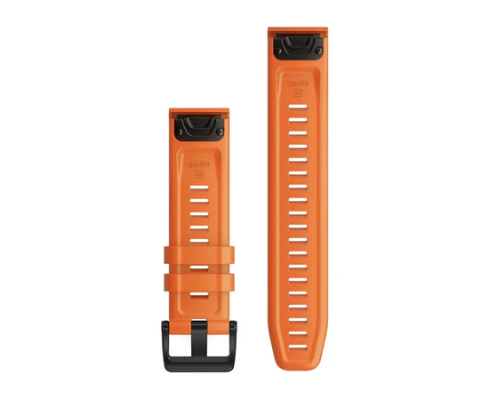 GARMIN QUICKFIT 22MM ORANžINė SILIKONINė APYRANKė, 010-12863-01