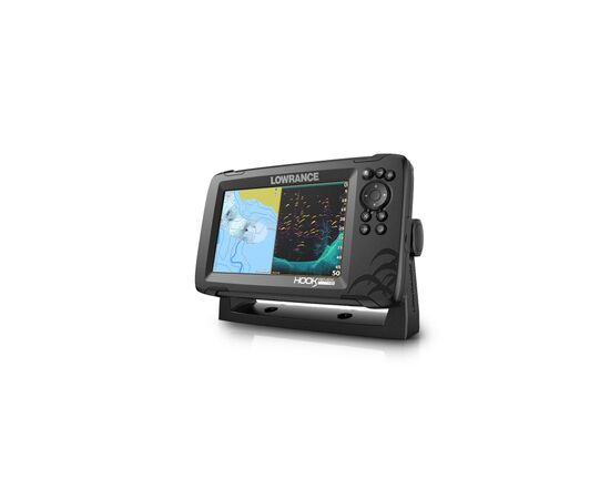 LOWRANCE HOOK REVEAL 7 SU TRIPLESHOT SONARU IR LIETUVOS EžERų žEMėLAPIAIS, 000-15520-001/2
